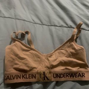 Blush Calvin Klein Sportsbra - M